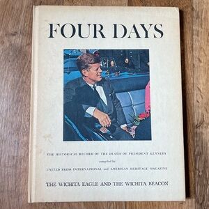 Four Days Historical Record of the Death of President Kennedy JFK Hardback 1964